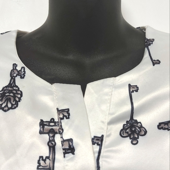 Wujiayouyi 'Keys' Satin Dress, Size Medium - Picture 10 of 13